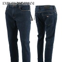 エンポリオアルマーニ EMPORIO ARMANI メンズ ジーンズ 3R1J06 1DPXZ DENIM BLU MD ウォッシュブルー 0942 SLIM FIT スリムフィット ストレッチ ウォッシュ 【プレミアムSTOCK-23SS】