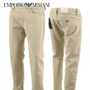 エンポリオアルマーニ EMPORIO ARMANI メンズ ジーンズ 3R1J75 1N03Z PEYOTE ベージュ 0133 SLIM FIT スリムフィット ストレッチ 【プレミアムSTOCK-23SS】