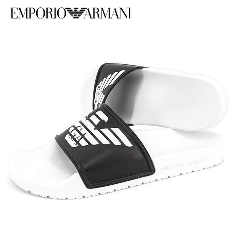 ݥꥪޡ EMPORIO ARMANI   XVPS04 XN747 BLACK WHITE WHITE ֥å...