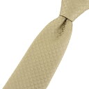 エンポリオアルマーニ EMPORIO ARMANI メンズ ネクタイ 340075 CC113 CREAM ベージュ 00050 小物 総柄 織柄 結婚式 プレゼント 誕生日 就職 パーティー 父の日 クリスマス 成人式