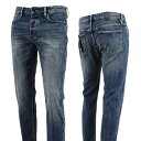 エンポリオアルマーニ EMPORIO ARMANI メンズ ジーンズ 3D1J75 1DRNZ DENIM BLU MD ウォッシュブルー 0942 SLIM FIT スリムフィット ストレッチ ウォッシュ ダメージ 【2024春夏新作】