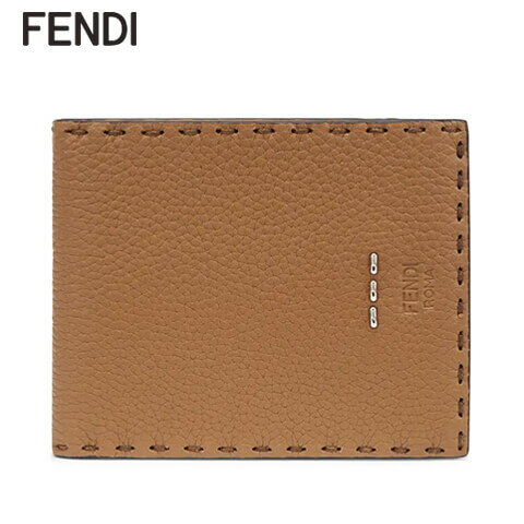 フェンディ FENDI メンズ 2つ折り財布 サイフ 7M0194 ADYX SAND SUNFLOWER PALLADIO F1DZS サンドベージュ サンフラワーイエロー SELLERIA セレリア 折財布 小物 プレゼント 誕生日 パーティー バレンタイン クリスマス 父の日