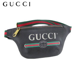 【エントリーでポイント3倍!】【2019春夏新作】グッチ/GUCCIレディースバッグ5277920GCCT(8164/ブラック)GUCCIプリント/ベルトバッグ/ウエストバッグ/ウエストポーチ
