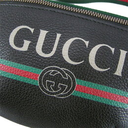 【エントリーでポイント3倍!】【2019春夏新作】グッチ/GUCCIレディースバッグ5277920GCCT(8164/ブラック)GUCCIプリント/ベルトバッグ/ウエストバッグ/ウエストポーチ