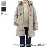 إ HERNO ǥ 󥳡 HOODED SATIN A SHAPE PI1304D 12170 饤ȥȡ 2600 ֥å 9300 ա ƥ A   饰   2023ߡ