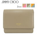 ジミーチュウ JIMMY CHOO レディース 3つ折り財布 MARINDA AYO BALLET PINK CANDY PINK LIGHT GOLD TAUPE SMOKE GREEN LIGHT GOLD SUNFLOWER SMOKEY BLUE LIGHT GOLD ウォレット 折財布 サイフ 小物 プレゼント 誕生日