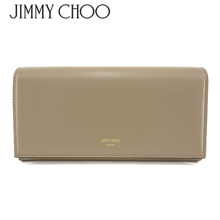 ジミーチュウ JIMMY CHOO レディース 長財布 MARTINA AYO TAUPE SMOKE GREEN LIGHT GOLD マルティナ ウォレット サイフ かぶせ フラップ ロゴ 小物 プレゼント 誕生日 パーティー 母の日 クリスマス