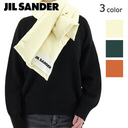 ジルサンダー マフラー レディース ジルサンダー JIL SANDER レディース マフラー DOWN SCARF J47TE0001 J70008 LIGHT BEIGE ライトベージュ 279 PETROL グリーン 301 LIGHT PASTEL RED オレンジ 633 ダウンマフラー 小物 ユニセックス 男女兼用