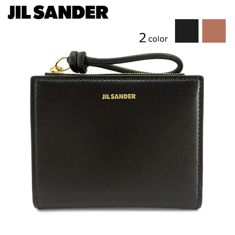 ジルサンダー JIL SANDER レディース 2つ折り財布 J07UI0016 P4841 BLACK ブラック 001 CHERRYWOOD 904 ミニ ウォレット 折財布 ウォレット サイフ ロゴ 小物 プレゼント クリスマス 誕生日 母…