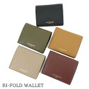 ジェイアンドエムデヴィッドソン J&M DAVIDSON レディース 2つ折り財布 BI FOLD WALLET SBFW 0XX SCXX BLACK 999G DARK OLIVE 490G WARM TAUPE 951G CARAMEL 610G WINE 844G バイ フォールド …