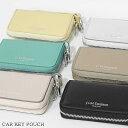 ジェイアンドエムデヴィッドソン J&M DAVIDSON レディース キーポーチ CAR KEY POUCH SCKP 0XX SCXX BLACK ブラック ...