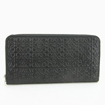【ポイント7倍!】【2021春夏】 ロエベ/LOEWE レディース 長財布 REPEAT ZIP AROUND WALLET C499T12X05 (BLACK/1100) リピート ジップ アラウンド ウォレット/リピートアナグラム/財布/サイフ/小物/ラウンドファスナー/プレゼント/誕生日/バレンタイン/クリスマス