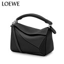 ロエベ LOEWE レディース ショルダーバッグ PUZZLE MINI BAG 32230U95 BLACK ブラック 1100 パズルバッグ ミニ 小物 バッグ ハンドバッグ ミニバッグ 2way 2ウェイ プレゼント 誕生日 クリスマス 母の日 322.30.U95 【2022-23秋冬】