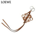 ロエベ バッグ（レディース） ロエベ LOEWE レディース チャーム ANAGRAM CHARM C621232X83 TAN ブラウン 2530 アナグラム チャーム キーホルダー バッグチャーム 小物 プレゼント 誕生日 パーティー 母の日 クリスマス