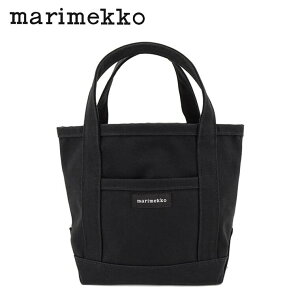 【ポイント最大5倍】 マリメッコ marimekko レディース トートバッグ RAIDE MINI PERUSKASSI 044400 BLACK ブラック 001 ライデ ミニ ペルスカッシ バッグ ハンドバッグ ミニトート ロゴ 小物 プレゼント 誕生日 クリスマス 母の日 【2023秋冬新作】