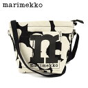 マリメッコ marimekko レディース ショルダーバッグ MONO MINI CROSSBODY UNIKKO 092198 BLACK COTTON ブラック コットン 908 モノ ミニ クロスボディ ウニッコ ポシェット ミニバッグ バッグ 小物 花柄 総柄 プレゼント 誕生日