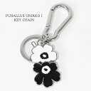 マリメッコ marimekko レディース メンズ キーリング PUHALLUS UNIKKO I KEY CHAIN 093606 BLACK WHITE ブ...