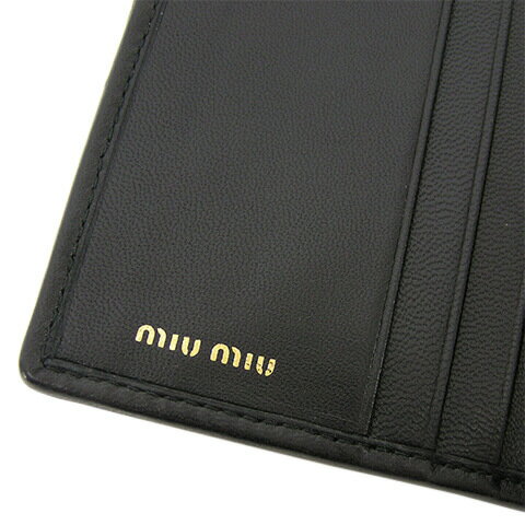 楽天市場 21春夏 ミュウミュウ Miu Miu レディース 3つ折り財布 サイフ Matelasse 5mh016 N Nero F0002 Miumiu Matelasse マトラッセ マテラッセ ウォレット 折財布 ミニ財布 フラップ かぶせ 小物 ワールドクラブ 19