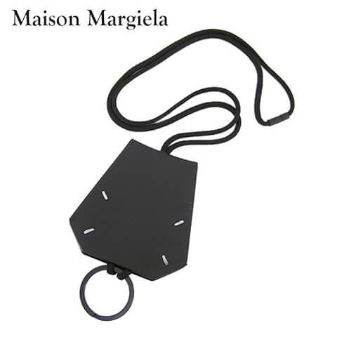 メゾンマルジェラ Maison Margiela メンズ クロシェット S55UA0025 PS935 ブラック T8013 キーホルダー キーチャーム キーチェーン キーリング付きネックストラップ 小物 ユニセックス レディース 男女兼用のサムネイル