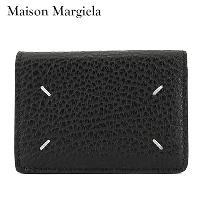 メゾンマルジェラ Maison Margiela メンズ レディース 3つ折り財布 S36UI0416 P4455 ブラック T8013 ウォレット 折財布 サイフ 小物 プレゼント 誕生日 クリスマス 父の日 母の日 【2025春夏新作】