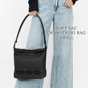 メゾンマルジェラ Maison Margiela レディース メンズ ショルダーバッグ SOFT 5AC DRAWSTRING BAG SMALL SB1WG0044 P4746 ブラック T8013 ソフト ファイブエーシー ドローストリング バッグ スモール ハンドバッグ バッグ 小物 巾着 3way 3ウェイ(4)