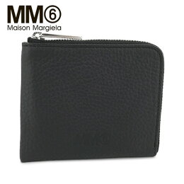 【2022春夏新作】エムエムシックスメゾンマルジェラ/MM6MaisonMargielaレディースコインケースS63UI0002P4535(ブラック/H9095)ジップアラウンドウォレット/小物/小銭入れ/コインパース/プレゼント/誕生日/バレンタイン/クリスマス