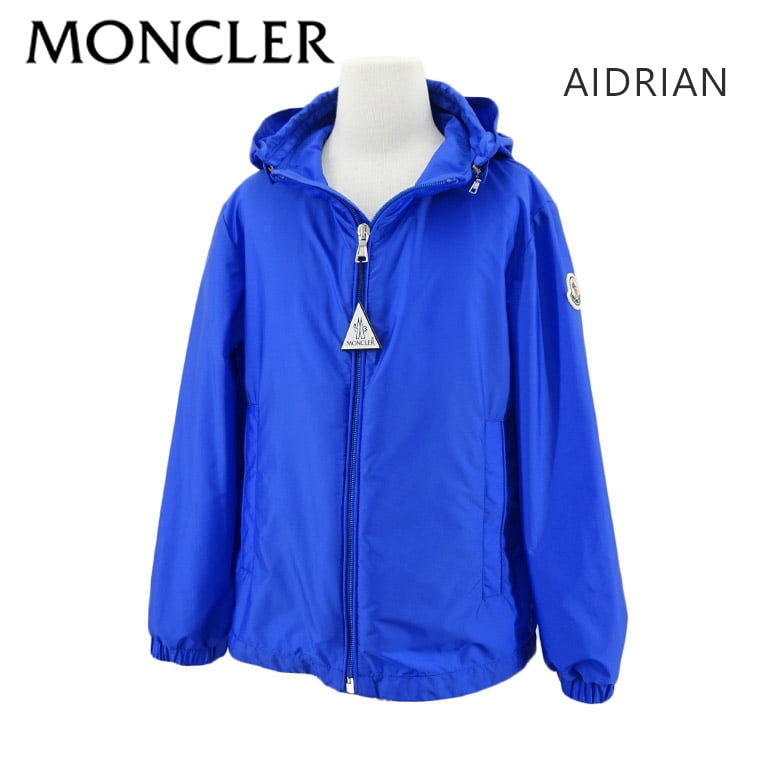 楽天ワールドクラブ 1989モンクレール MONCLER KIDS キッズ ブルゾン AIDRIAN 1A00082 68352 K ブルー 73J アウター パーカー ジップアップパーカー シングルジップ 撥水 フード取り外し可能 子供 子供服 ボーイズ 男の子 ユニセックス 男女兼用 【プレミアムSTOCK-23SS】