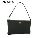 プラダ/PRADA レディースポーチ 1NH545 2AB5 (NERO/ブラック/F0002) 小物/プレゼント/誕生日/パーティー/バレンタイン/父の日/クリスマス/ゴールド金具/SL