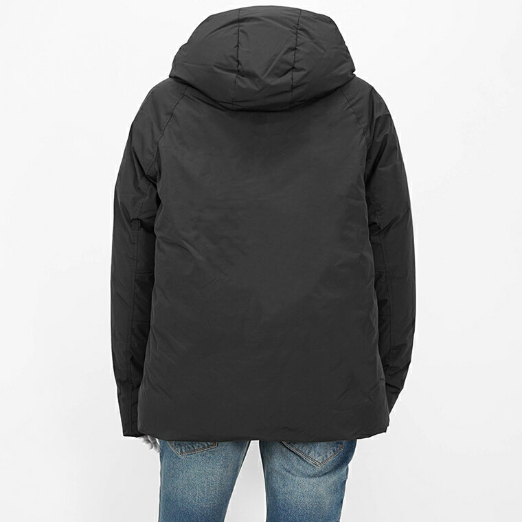 ピレネックス PYRENEX メンズ ダウンジャケット COVERT 2 HMW017P BLACK ブラック 0009 コヴェール 2 ダウン アウター ジップアップ ダブルジップ ダブルファスナー フード付き ラグラン 【プレミアムSTOCK-24AW】