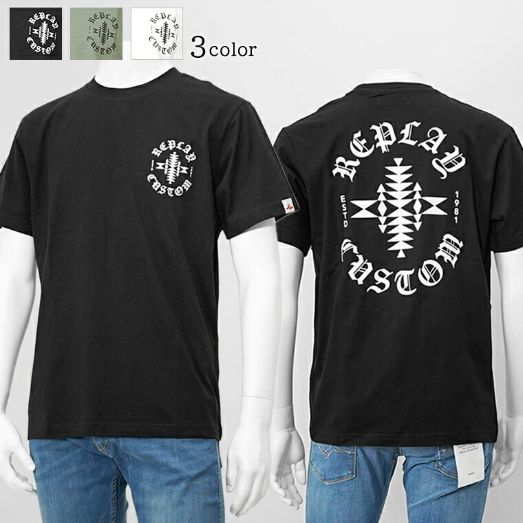 送料込★REPLAY★M3047.000.23732P 半袖Tシャツ 楽天市場】リプレイ(Tシャツ・カットソー|トップス):メンズ