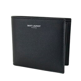 【2018春夏新作】サンローラン/SAINTLAURENTメンズ折財布396303BTY0N(ブラック/1000)小物/プレゼント/誕生日/パーティー/バレンタイン/父の日/クリスマス