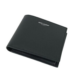 【2018春夏新作】サンローラン/SAINTLAURENTメンズ折財布396303BTY0N(ブラック/1000)小物/プレゼント/誕生日/パーティー/バレンタイン/父の日/クリスマス