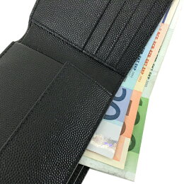 【2018春夏新作】サンローラン/SAINTLAURENTメンズ折財布396303BTY0N(ブラック/1000)小物/プレゼント/誕生日/パーティー/バレンタイン/父の日/クリスマス