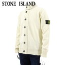 【ポイント最大11倍】 ストーンアイランド STONE ISLAND メンズ カーディガン 7715547A3 NATURAL アイボリー V0099 ニット ダブルジップ 【2022-23秋冬新作】