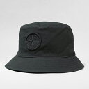 ストーンアイランド STONE ISLAND メンズ レディース バケットハット K1S159100981 S0065 ブラック V0029 バケハ ロゴ 刺繍 刺しゅう 帽子 小物 ワンポイント プレゼント 誕生日 クリスマス バレンタイン 父の日 【2025春夏新作】
