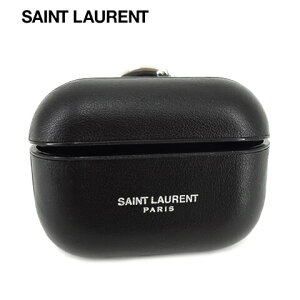 【ポイント4倍】 サンローラン SAINT LAURENT ユニセックス AirPods Pro 専用ケース 644845 0O7TN ブラック 1080 エアーポッズ プロ イヤホンケース 小物 プレゼント 誕生日 パーティー バレンタイン 父の日 クリスマス メンズ レディース 男女兼用 【2023春夏新作】