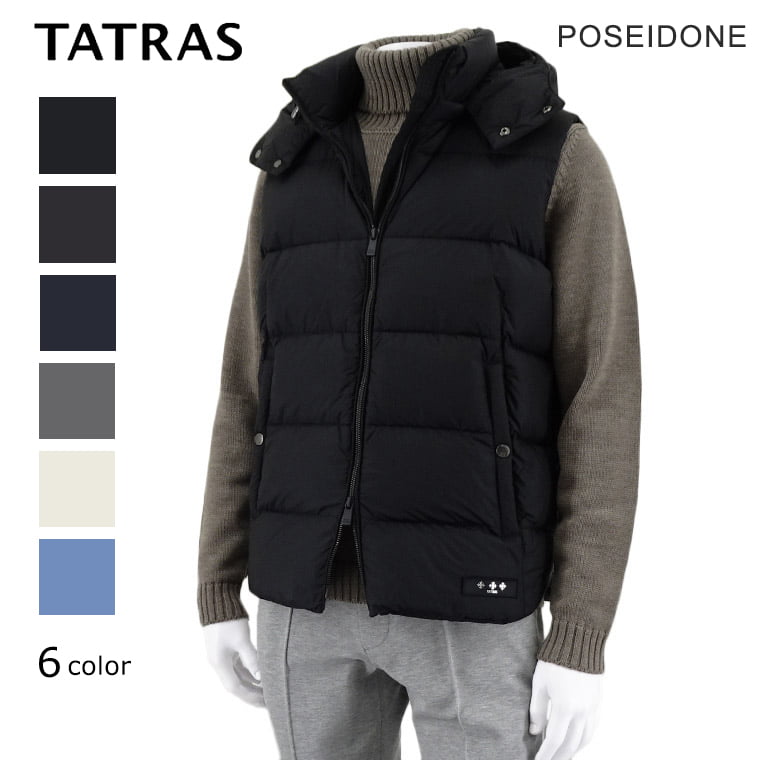 タトラス TATRAS メンズ ダウンベスト POSEIDO