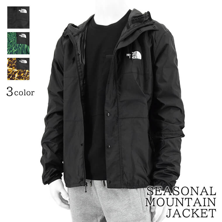 ザ・ノース・フェイス ブルゾン メンズ ノースフェイス THE NORTH FACE メンズ ブルゾン SEASONAL MOUNTAIN JACKET NF0A5IG3 TNF BLACK ブラック JK3 CHLRPHGNDDP NFB ブラック グリーン OSZ COAL BROWN WATER DISTORTION PRINT TNF BLACK ブラウン系 OS3 シーズナル マウンテン 【プレミアムSTOCK-23AW】