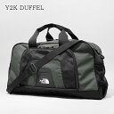 ノースフェイス THE NORTH FACE メンズ レディース ボストンバッグ Y2K DUFFEL NF0A87GK TNF BLACK ASPHALT GREY ブラック グレー 4GZ ハンドバッグ ショルダーバッグ クロスボディ 小物 バッグ ジムバッグ スポーツバッグ 2way 2ウェイ A4サイズ収納可能 【2025春夏新作】