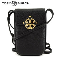 トリーバーチ スマホショルダー トリーバーチ TORY BURCH レディース フォンケース 84077 BLACK ブラック 001 ミラー フォン クロスボディ ショルダーバッグ ショルダーポーチ スマートフォンケース スマホショルダー iPhone アイフォン アイフォーン バッグ 小物 ロゴ