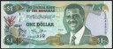 バハマ 1 dollar リンデン・ピンドリング首相 2001年 その1