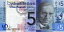 スコットランド Clydesdale Bank 5 pound ペニシリンの発見者アレクサンダー・フレミング 2009年