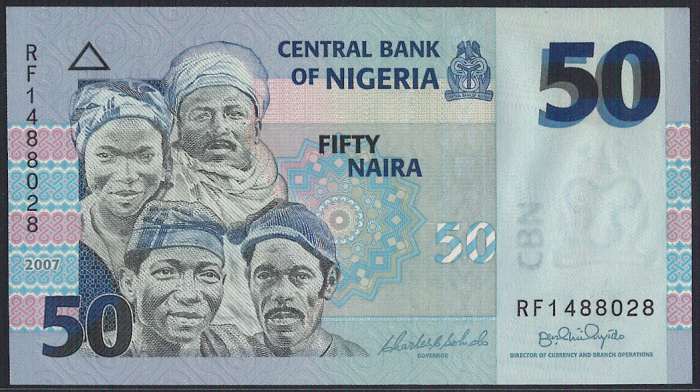 ڻʾۥʥꥢ 50 naira 2007ǯ