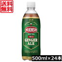 送料無料 ウィルキンソン ジンジャエール 辛口 500ml ×1箱(24本) ジンジャーエール 炭酸 ウイルキンソン
