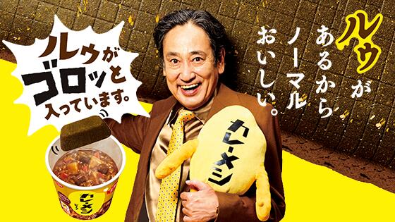 送料無料 日清食品 カレーメシビーフ 107g×2箱 【12個】