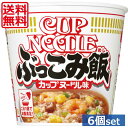 【本日限定ポイントアップ中】送料無料 日清 カップヌードル ぶっこみ飯 90g×1箱【1ケース】【6個】