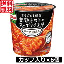 送料無料 クノール スープデリ まるごと1個分 完熟トマトのスープパスタ×6個スープDELI 味の素