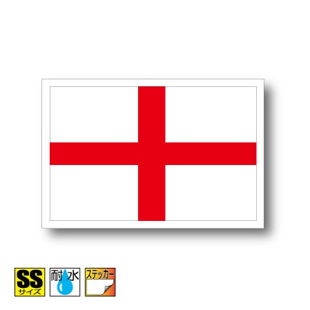 イングランド国旗ステッカー（シー