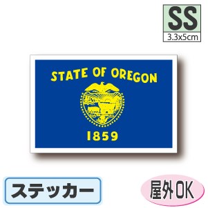 オレゴン州旗ステッカー（シール）
