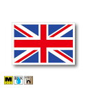 イギリス国旗マグネット Mサイズ 8cm×12cm　ユニオンジャック　ヨーロッパ マグネットステッカー 磁石 車 屋外耐候 耐UV 耐水 防水 その1